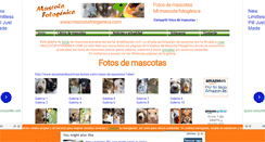 Desktop Screenshot of mascotafotogenica.com